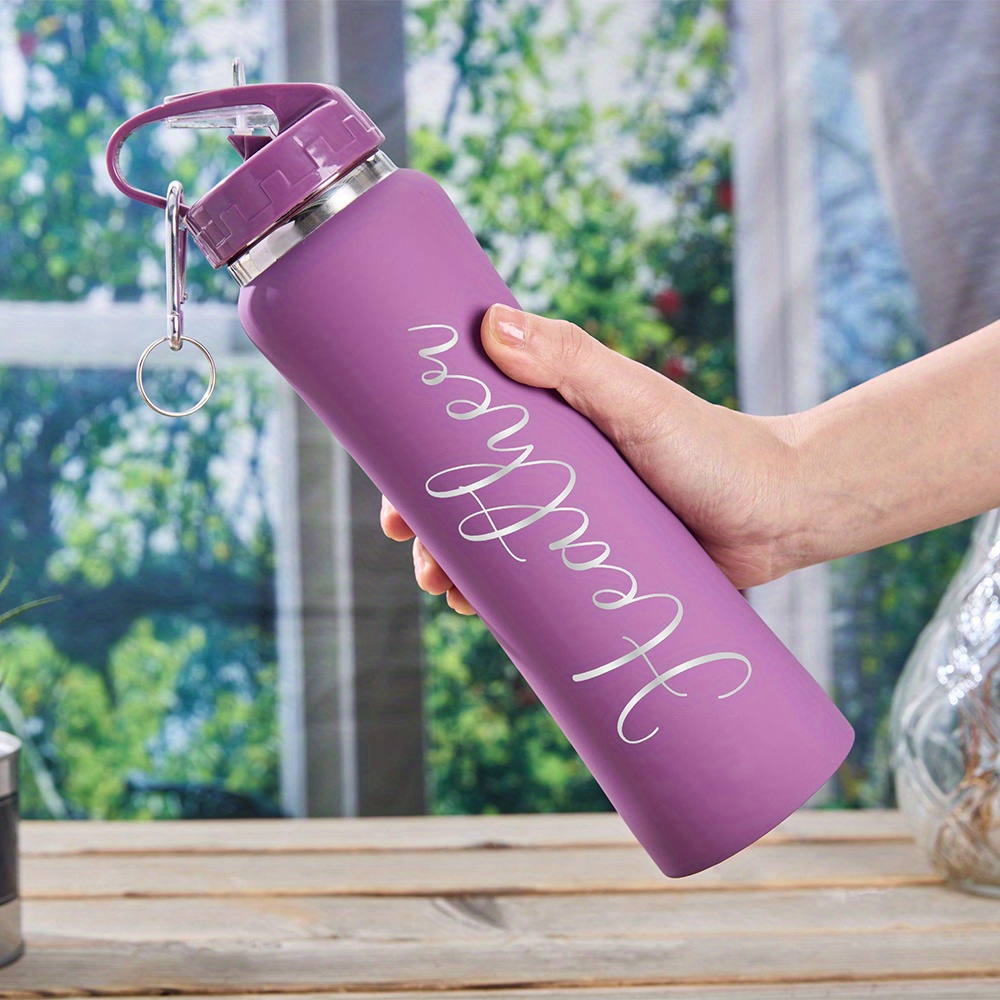 Sports Equipment With Names - Personalized Customization Name: Stainless Steel Water