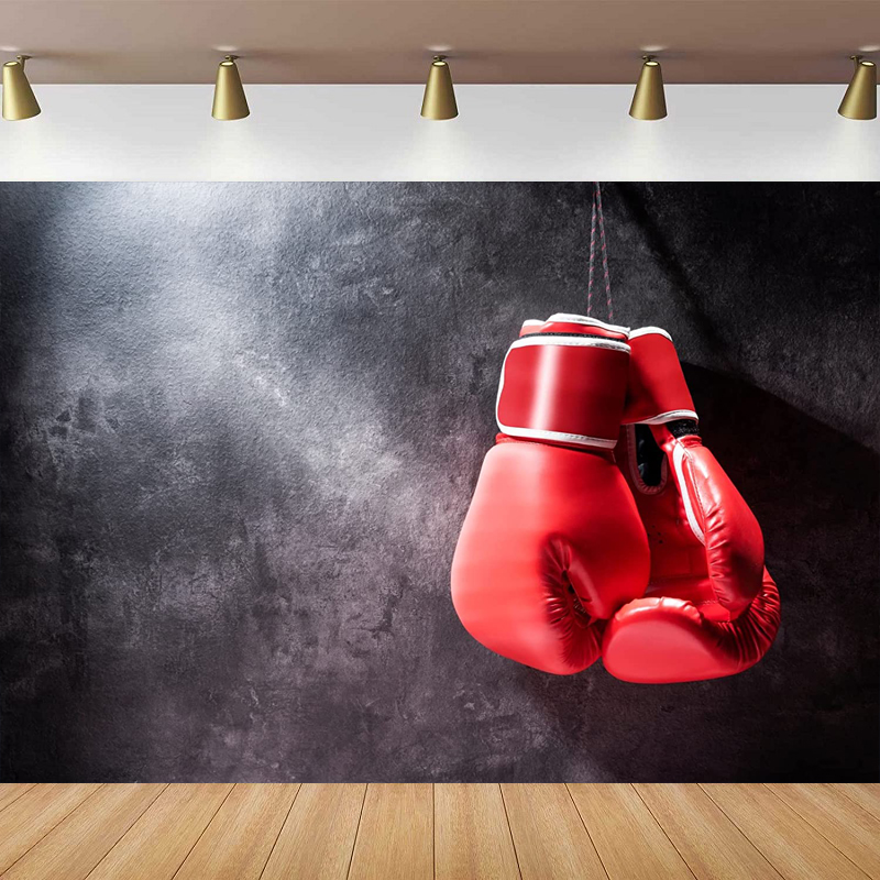 Photography Backdrop Gym Boxin - огляд і ціна Sports Equipment Background