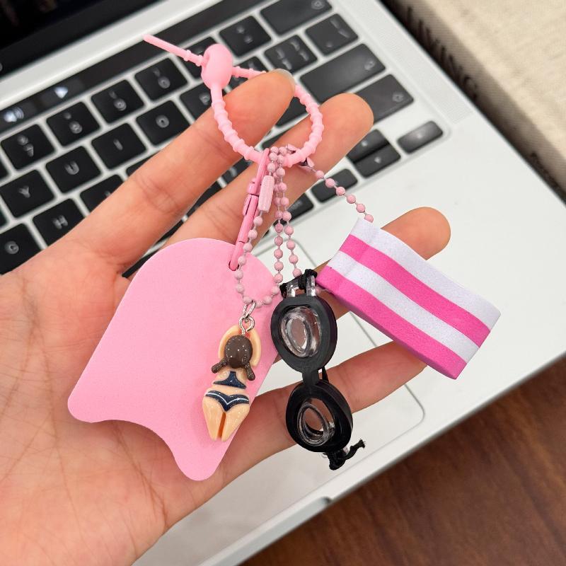 1*EVA Keychain Swim Themed Key - огляд і ціна Swimming Kickboard