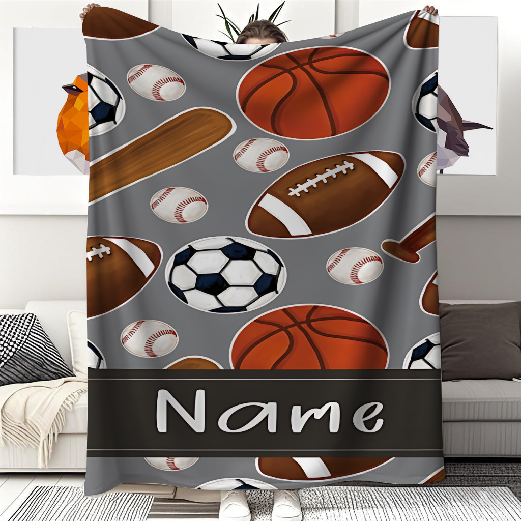 1 Custom name blanket sports e - огляд і ціна Sports Equipment With Names