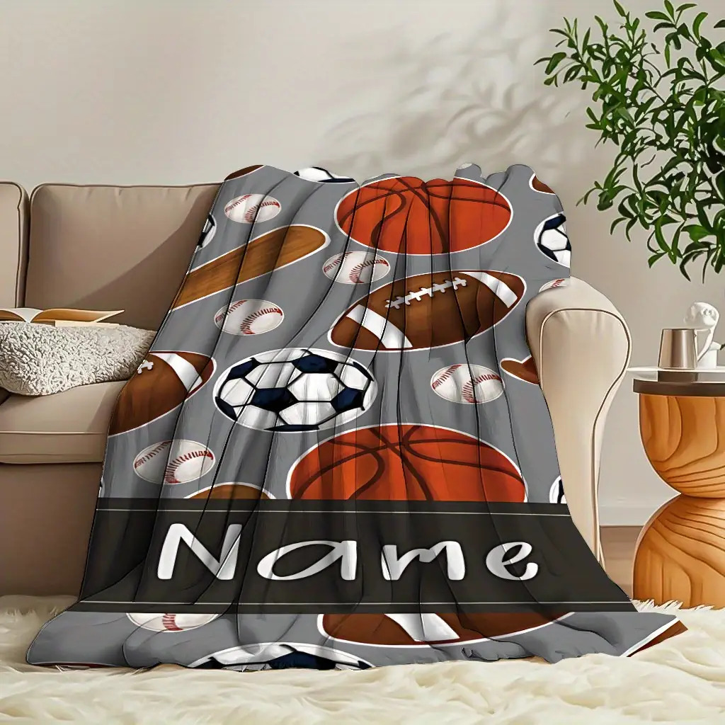 1 Custom name blanket sports e - огляд і ціна Sports Equipment With Names