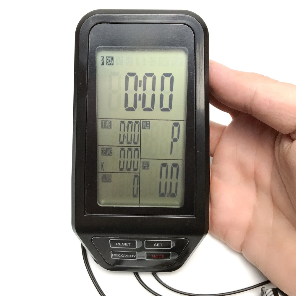Black Exercise Bike Computer D - огляд і ціна Sports Equipment Website