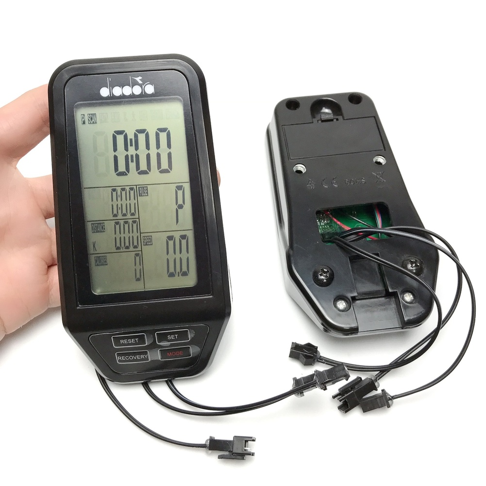 Black Exercise Bike Computer D - огляд і ціна Sports Equipment Website
