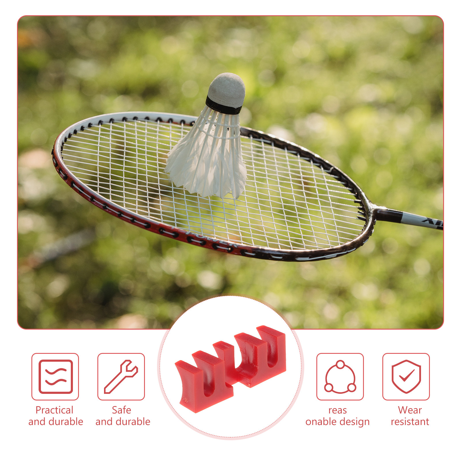 2Pcs Badminton Racket Load Spr - огляд і ціна Badminton Racket Carbon