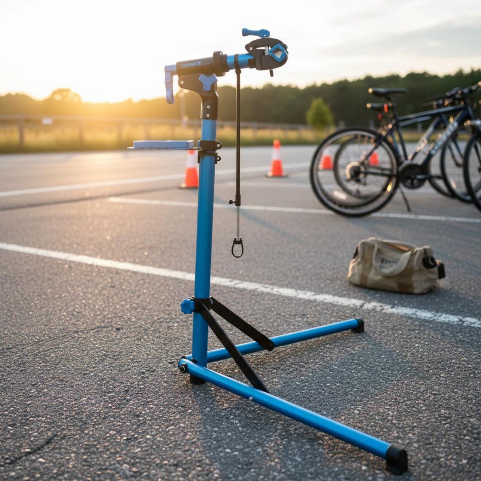 Folding Cycle Repair Stand Fol - огляд і ціна Sports Equipment Repair