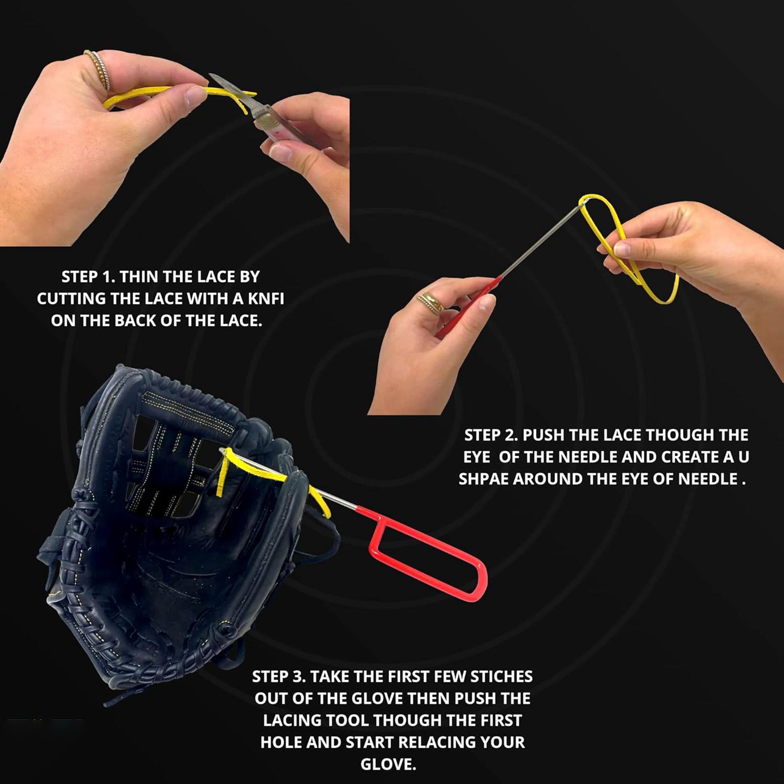 Metal Glove Lacing Needle Rela - огляд і ціна Sports Equipment Repair