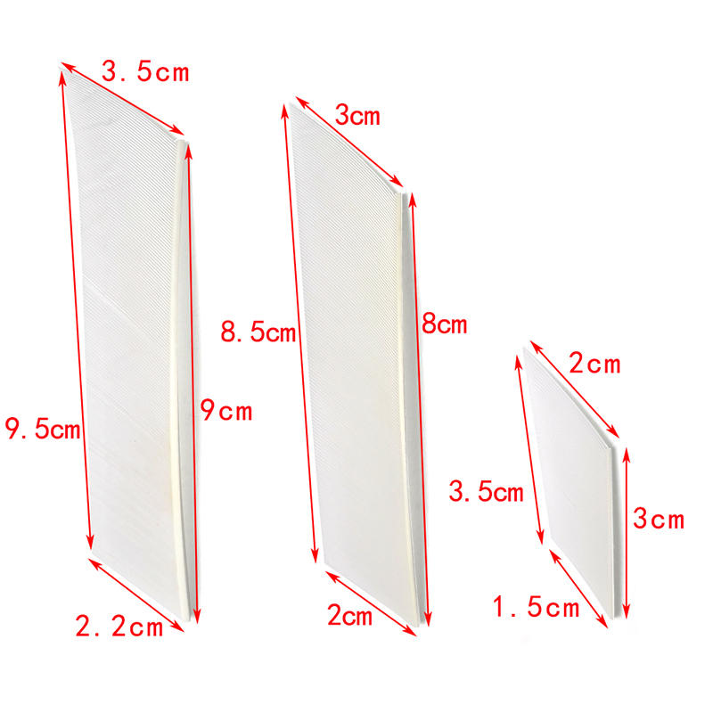 50pcs Archery Arrow Feather 3/ - огляд і ціна Archery Target Face