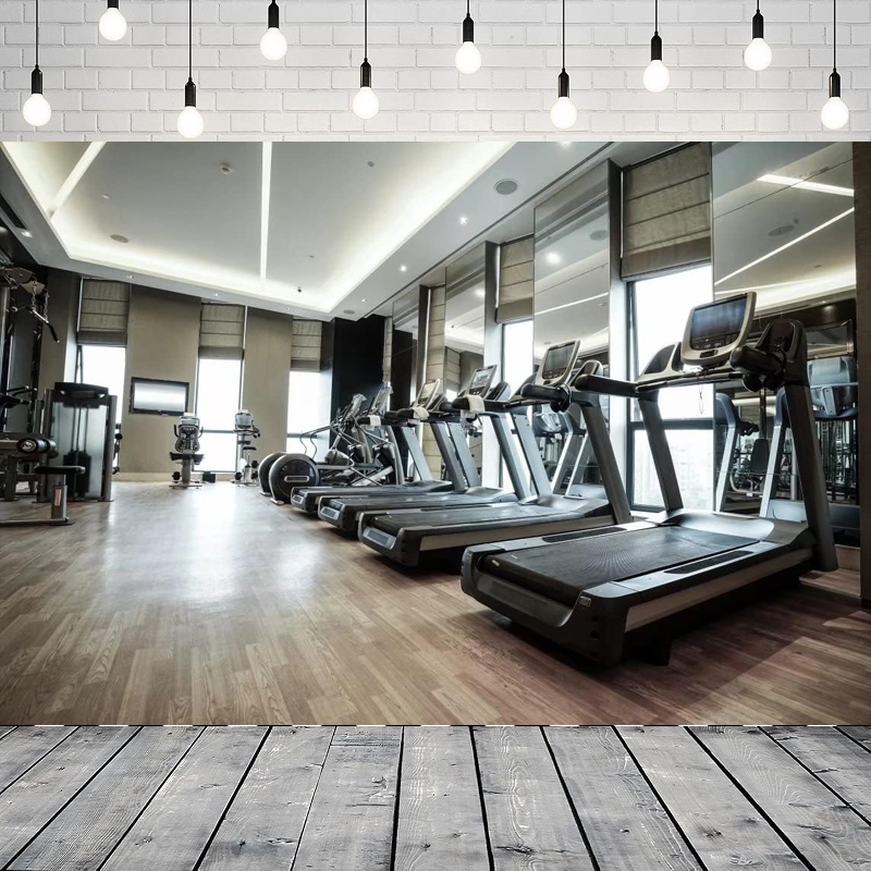 Photography Backdrop Gym Equip - огляд і ціна Sports Equipment Background