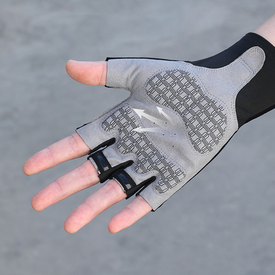 New Team cycling Gloves Half F - огляд і ціна Sports Equipment With Names